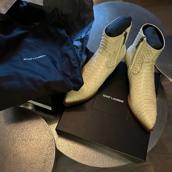 YSL Python Lukas Zip Boots - Picture 3 of 10